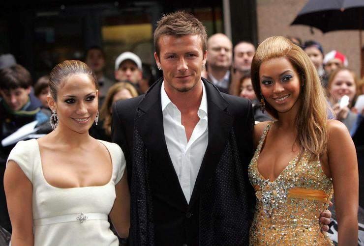 David Beckham, Jennifer Lopez, Beyonce