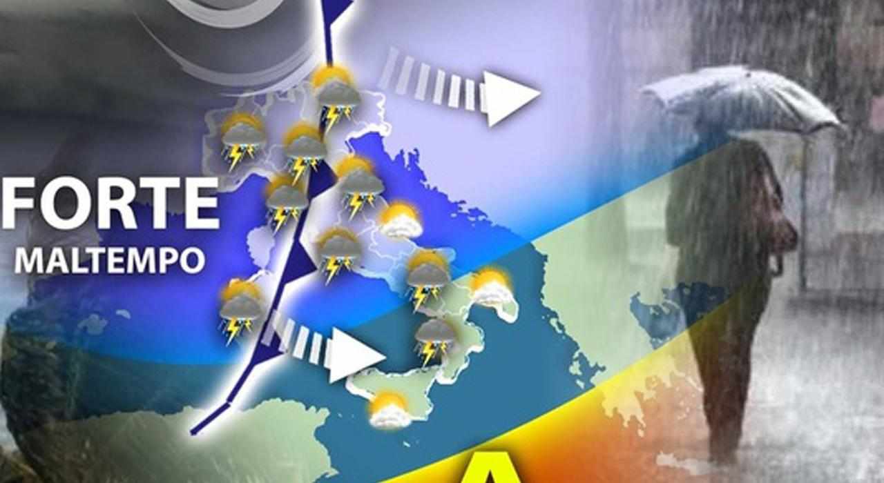 Allerta meteo weekend 4 e 5 novembre