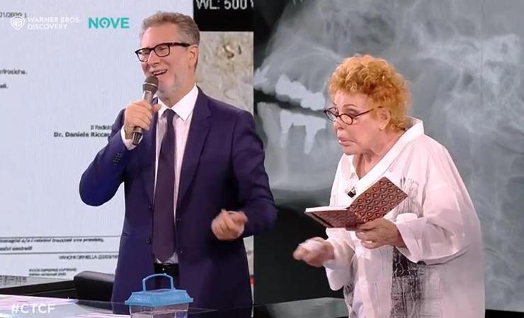 Ornella Vanoni e Fabio Fazio