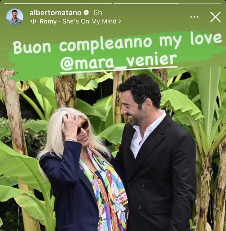 Alberto Matano e Mara Venier