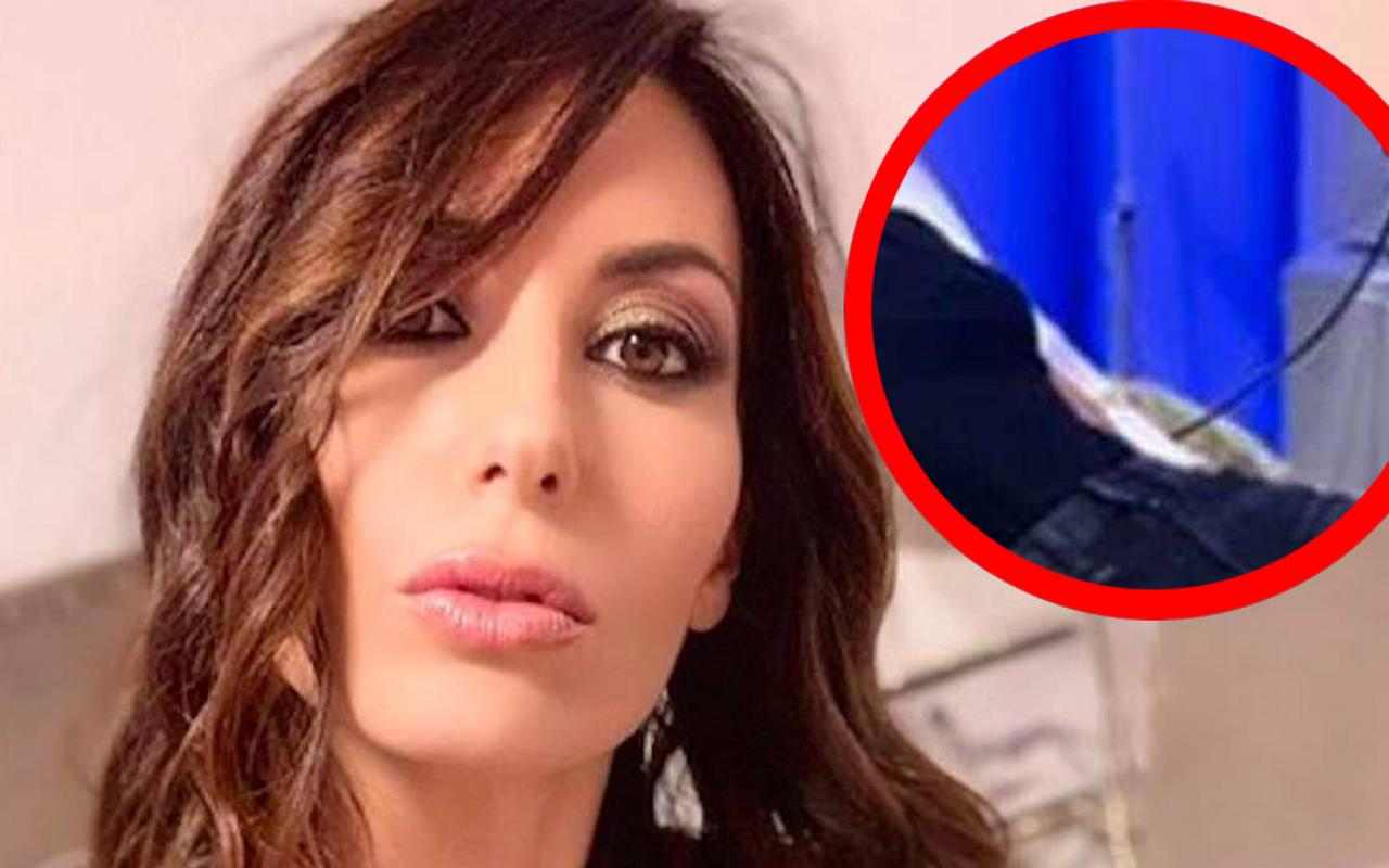 Elisabetta Gregoraci problemi flebo in vena