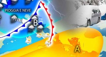 Tempo infernale nel weekend del 25 e 26 novembre: allerta gialla per vento e neve | Raffiche a 100 km/h