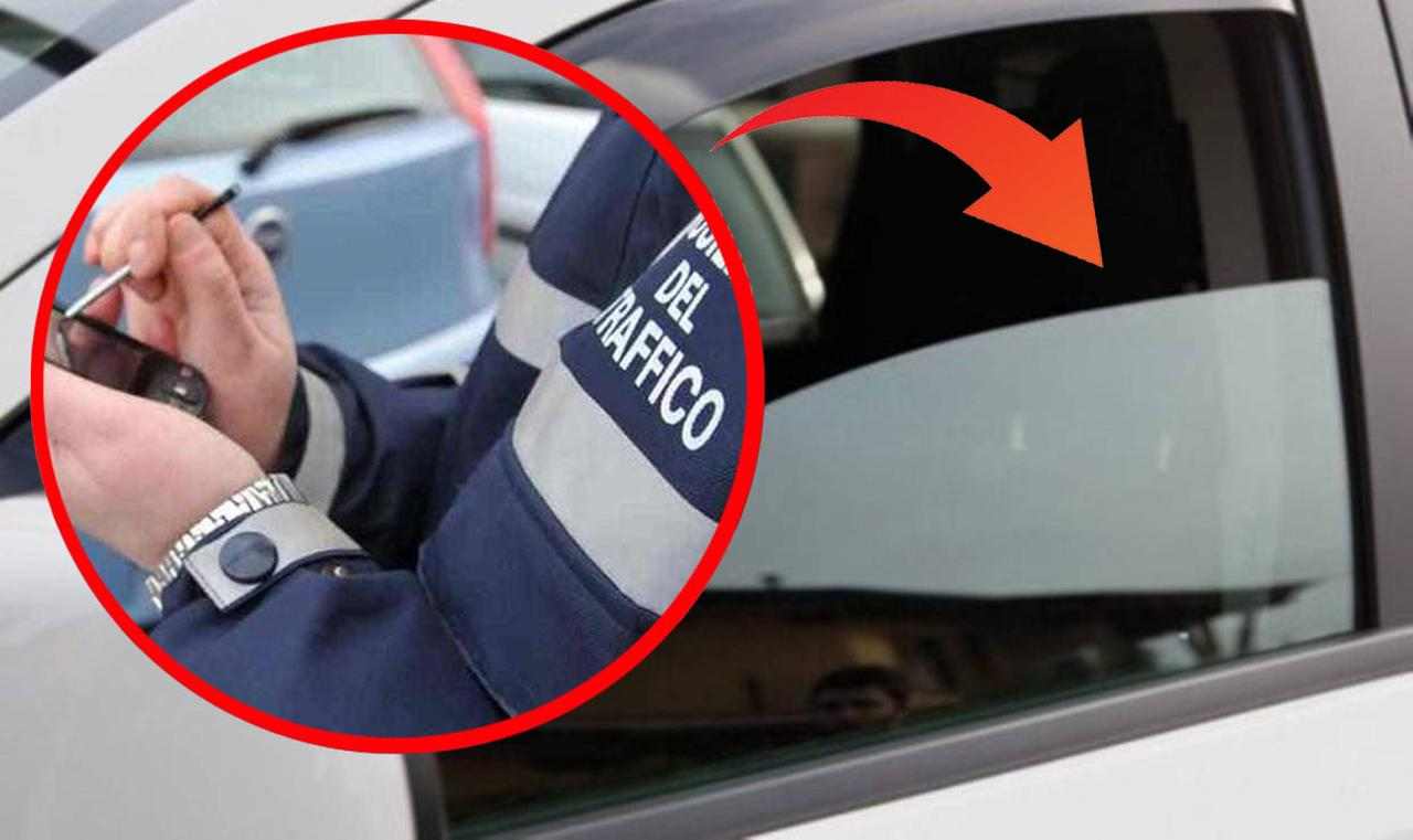 Finestrini auto: abbassarsi è illegale