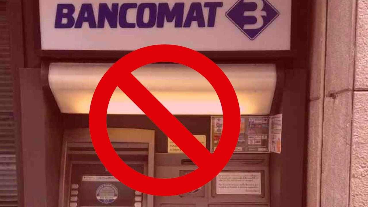 Addio bancomat, da adesso niente cash