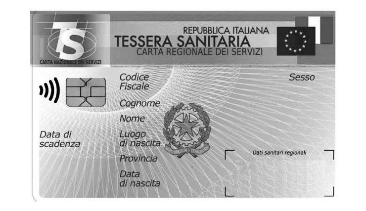 Tessera sanitaria stampa - Fortementein.com