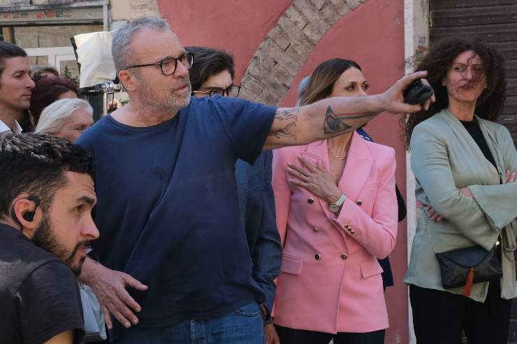 Claudio Amendola sul set - Romait.it